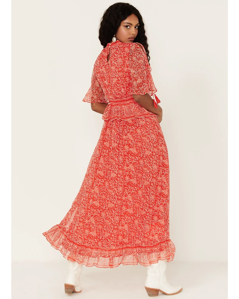 Cleobella Women's Laurel Floral Print Maxi Dress