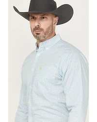 Ariat Men's Cillian Geo Print Long Sleeve Button-Down Western Shirt