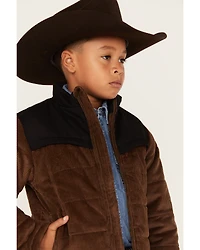 Cody James Boys' Corduroy Puffer Jacket