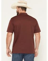 Ariat Men's TEK Solid Short Sleeve Performance Polo