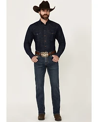 Rock & Roll Denim Men's Revolver Medium Wash Slim Straight Stretch Jeans