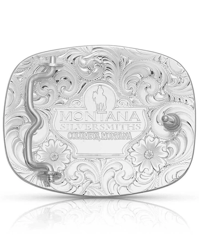 Montana Silversmiths Men's Grand Cowboy Buckle
