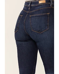 Lola Jeans Women's Medium Wash High Rise Straight