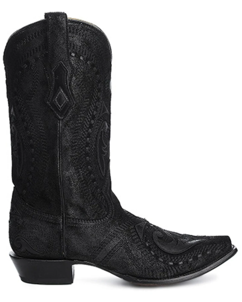 Corral Men's Embroidered Western Boots - Snip Toe