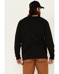 Carhartt Men's Loose Fit Heavyweight Long Sleeve Logo Graphic Work T-Shirt