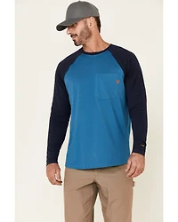 Hawx Men's Original Baseball Crew Long Sleeve Work T-Shirt