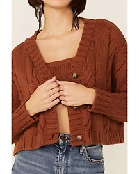 Callahan Women's Lu Cardigan & Tank Set