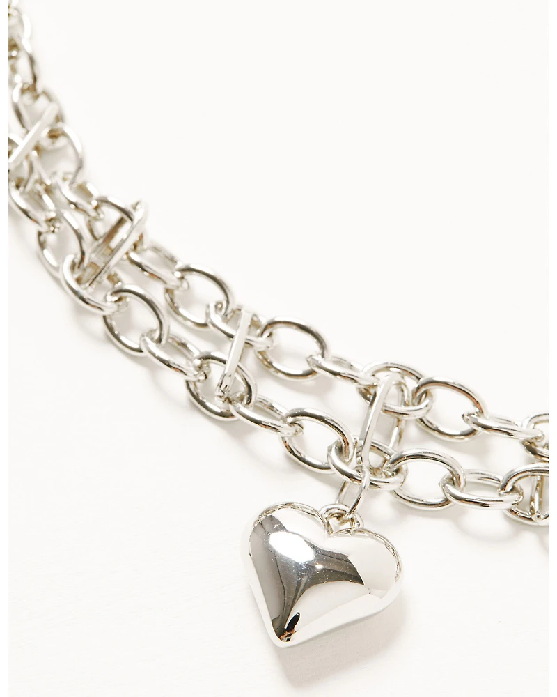 Shyanne Women's Heart Layered Necklace