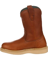 Georgia Boot Men's Wellington Barracuda Work Boots - Steel Toe