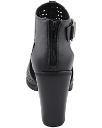 Milwaukee Performance Women's Platform Heel Mesh Top Sandals