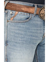 Ariat Men's M7 Linda Ray Light Wash Slim Straight Pro Series Performance Denim Jeans