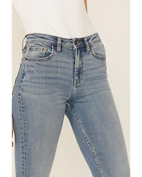 Idyllwind Women's Medium Wash Old West High Risin' Released Hem Flare Jeans