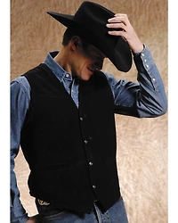 Roper Men's Suede Leather Vest