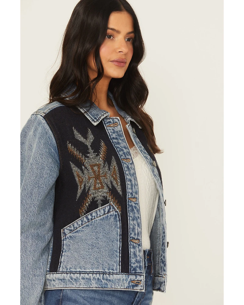 Idyllwind Women's Mallard Denim and Blanket Mix Jacket