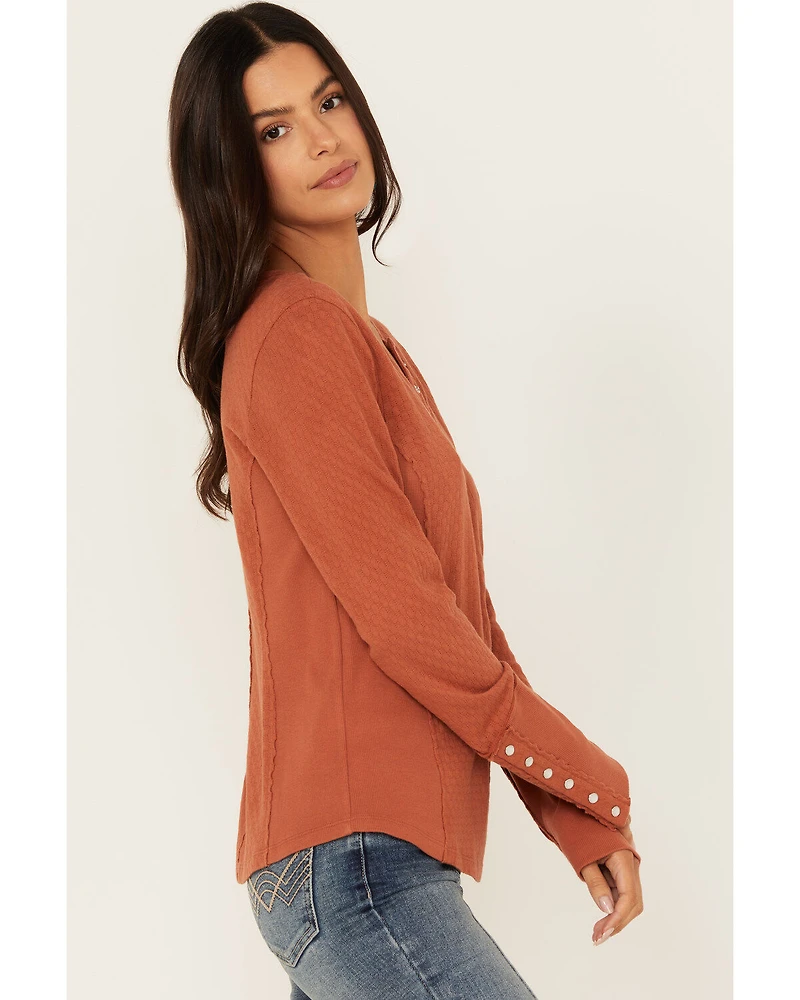 Idyllwind Women's Pearl Knit Henley Shirt