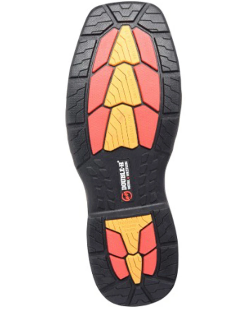 Double H Men's Wilmore Phantom Rider Waterproof Performance Western Boots - Broad Square Toe