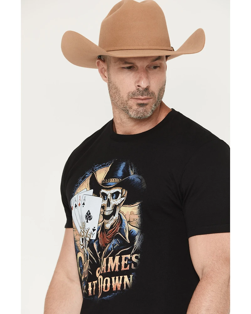 Cody James Men's Lay It Down Short Sleeve Graphic T-Shirt