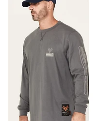 Hawx Men's FR Long Sleeve Graphic Work T-Shirt