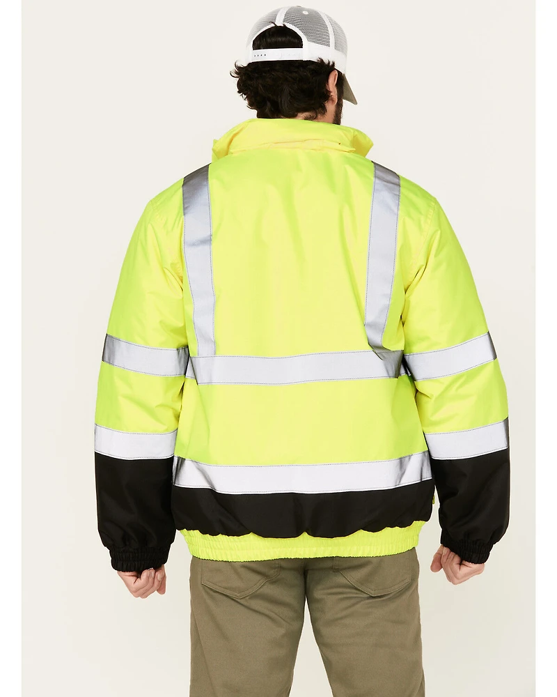 Hawx Men's Hi-Vis Bomber Jacket