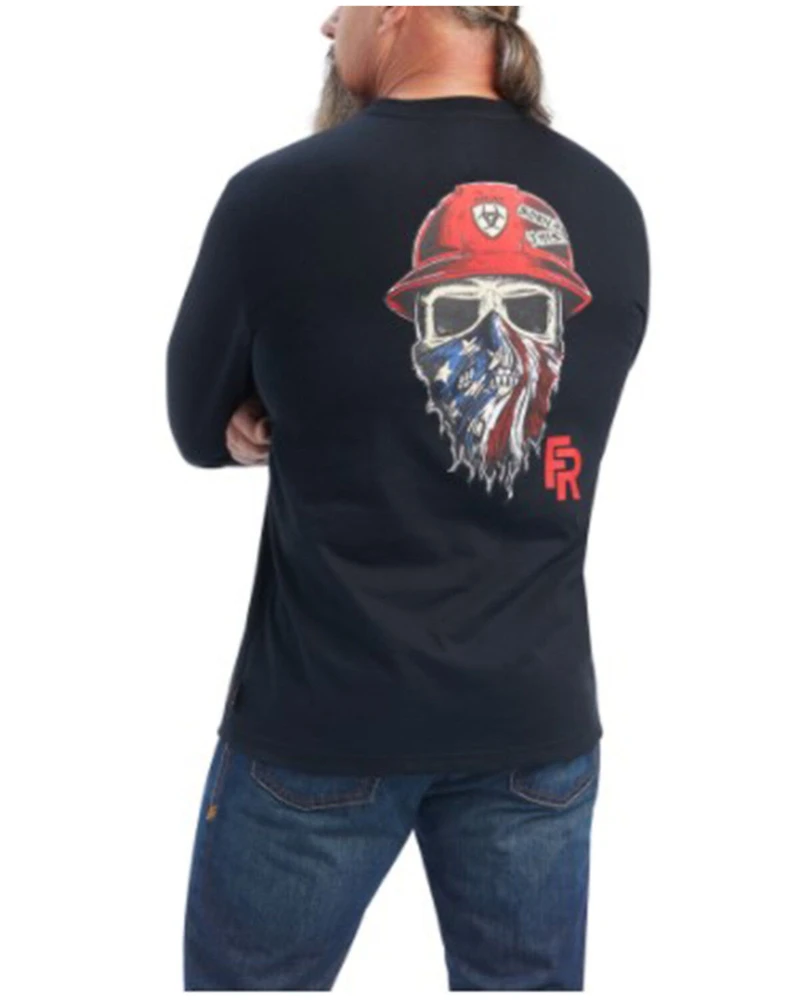 Ariat Men's FR Born For This Long Sleeve Graphic Work T-Shirt