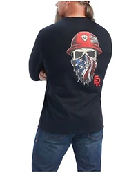 Ariat Men's FR Born For This Long Sleeve Graphic Work T-Shirt