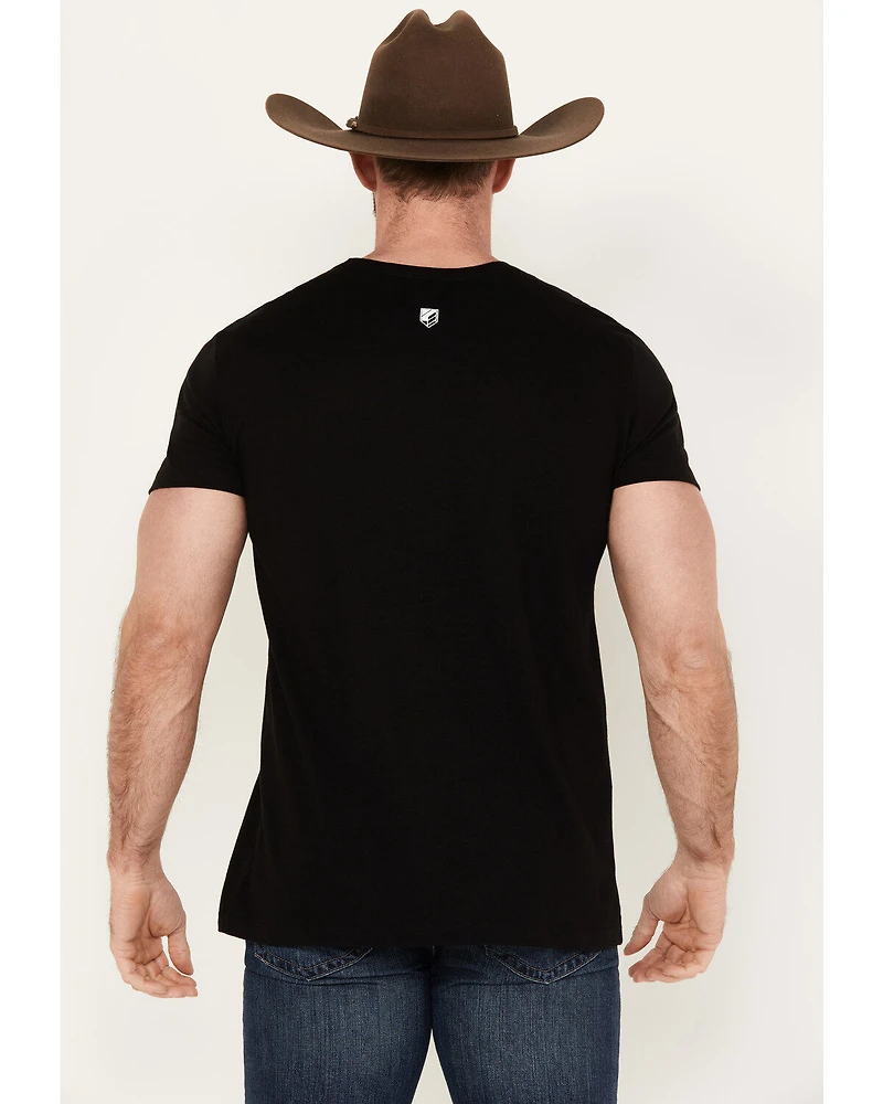 RANK 45® Men's Star Logo Short Sleeve Graphic T-Shirt