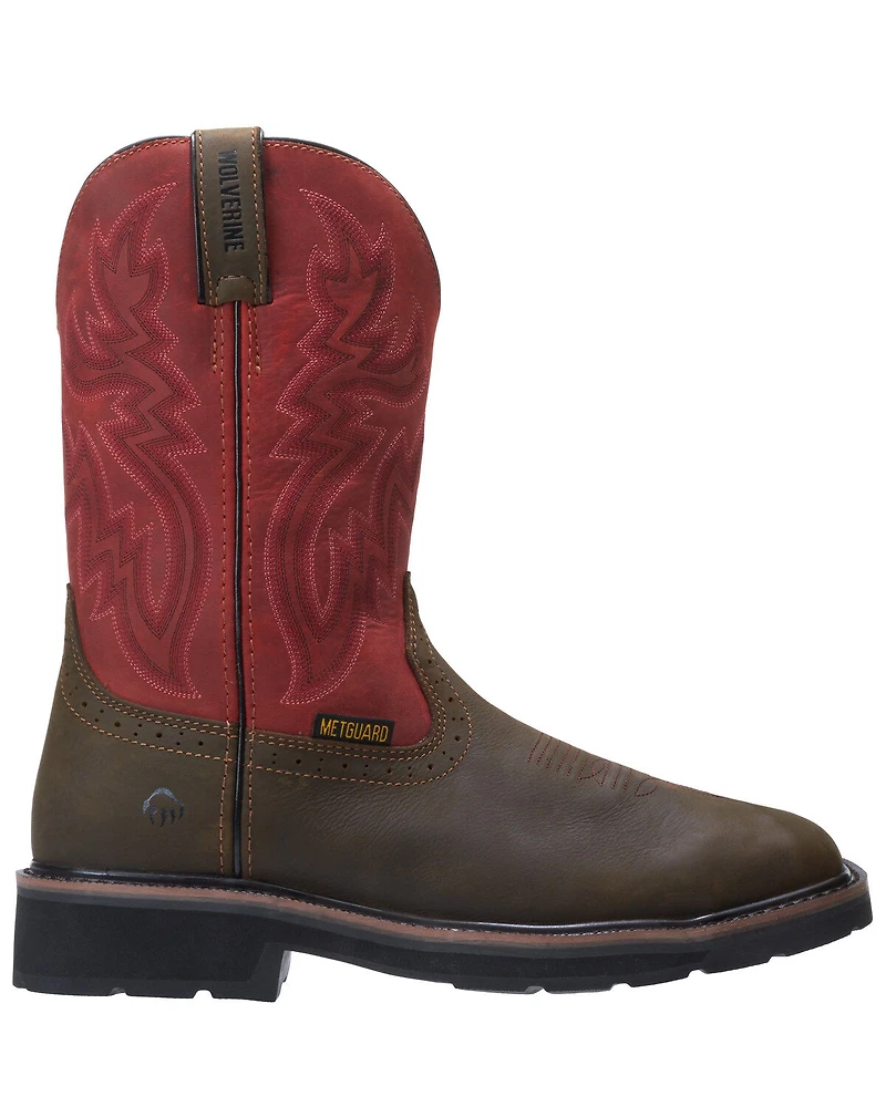 Wolverine Men's Rancher Western Work Boots - Steel Toe