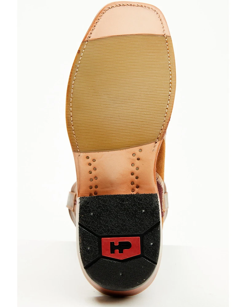 Horse Power Men's Patchwork Western Boots - Square Toe
