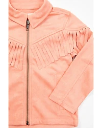 Shyanne Toddler Girls' Juniper Fringe Zip-Up Jacket