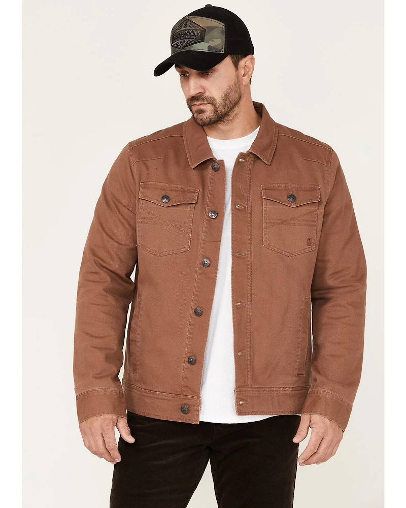 Brothers and Sons Men's Calvary Trucker Blanket-Lined Jacket