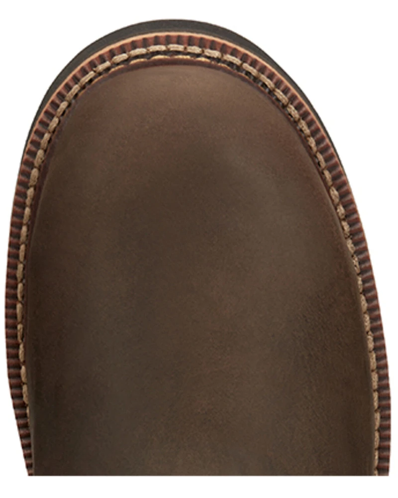 Justin Men's 11" Carbide Pull-On Work Boots - Soft Toe