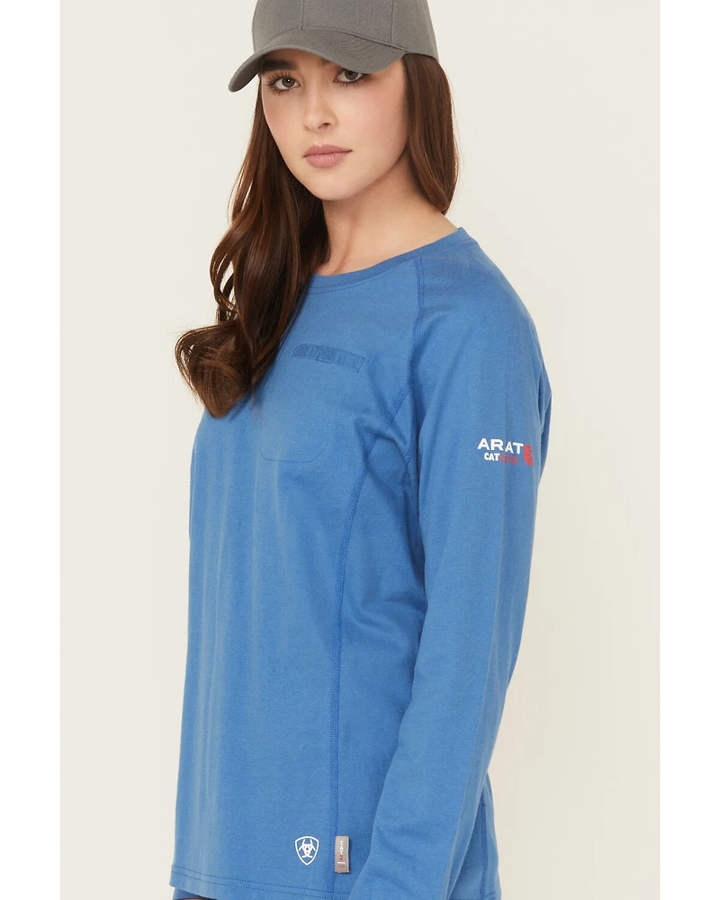 Ariat Women's FR Air Crew Long Sleeve Work Tee