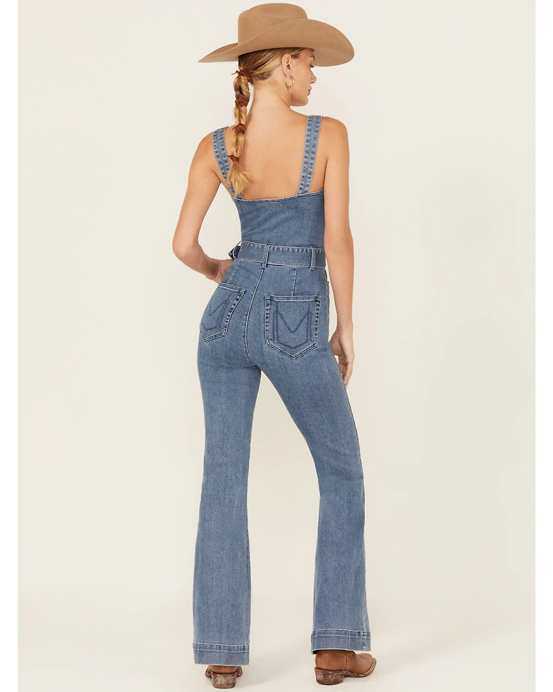 Show Me Your Mumu Women's Denim Jumpsuit