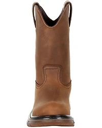 Rocky Boys' Original Ride FLX Waterproof Western Boots - Round Toe