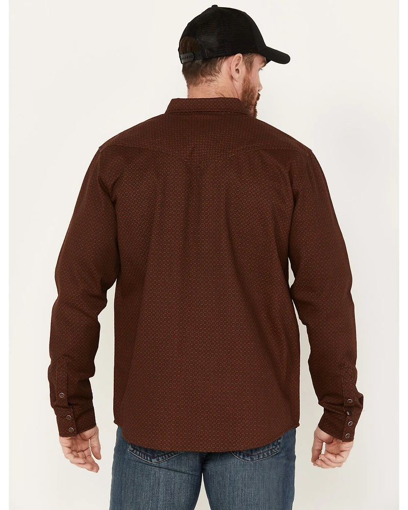 Cody James Men's FR Solid Long Sleeve Snap Western Shirt