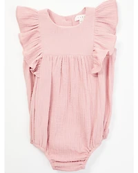 Yura Infant Girls' Ruffle Onesie