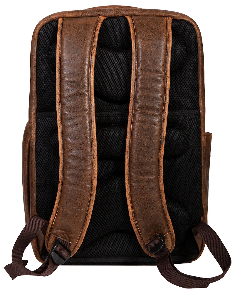 Scully Leather Front Flap Backpack