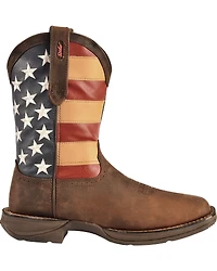 Durango Men's Patriotic Square Toe Western Boots