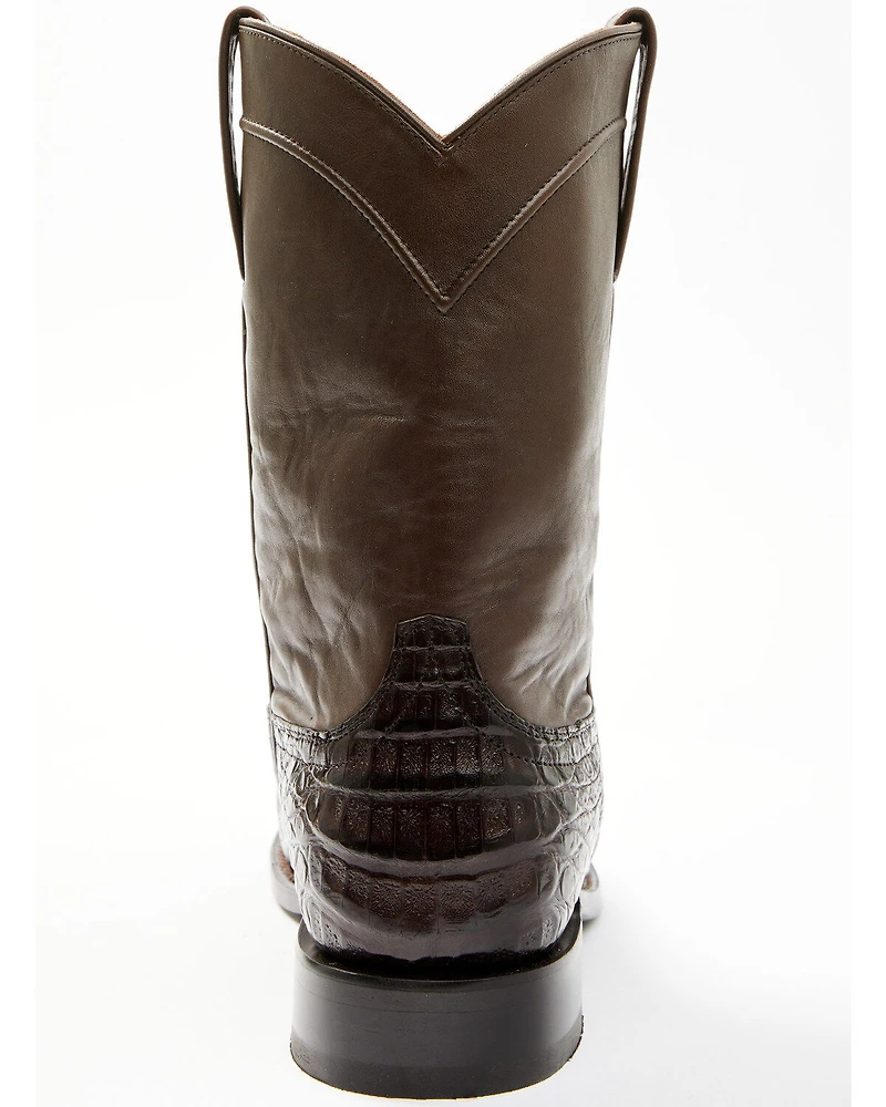 Cody James Black 1978® Men's Carmen Exotic Caiman Belly Roper Boots - Round Toe