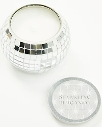 Paddywax Magique 10oz Sparkling Bergamot Glass Disco Ball Candle