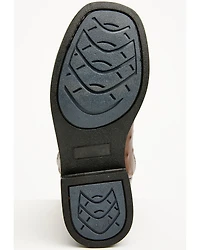 Cody James Boys' Dean Ostrich Print Western Boots - Broad Square Toe