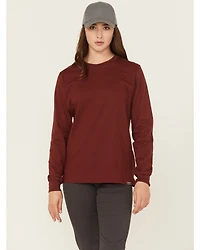 Ariat Women's Rebar Cotton Strong Workshop Logo Long Sleeve Graphic Tee