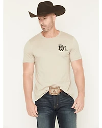 Red Dirt Hat Men's Diamond Cactus Short Sleeve Graphic T-Shirt