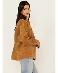 Cleo + Wolf Women's Corduroy Shacket