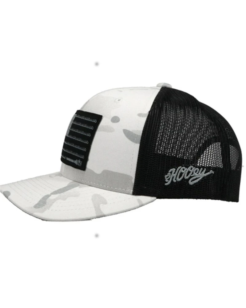 Hooey Men's Liberty Roper Camo Print Trucker Cap