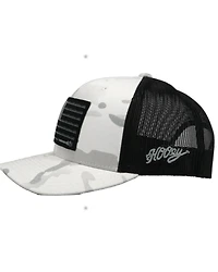 Hooey Men's Liberty Roper Camo Print Trucker Cap