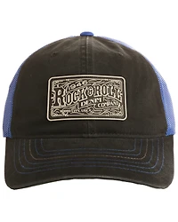 Rock & Roll Denim Men's Rubber Logo Patch Baseball Cap