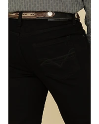 Cody James Men's Night Rider Wash Jackson Slim Stackable Straight Stretch Denim Jeans
