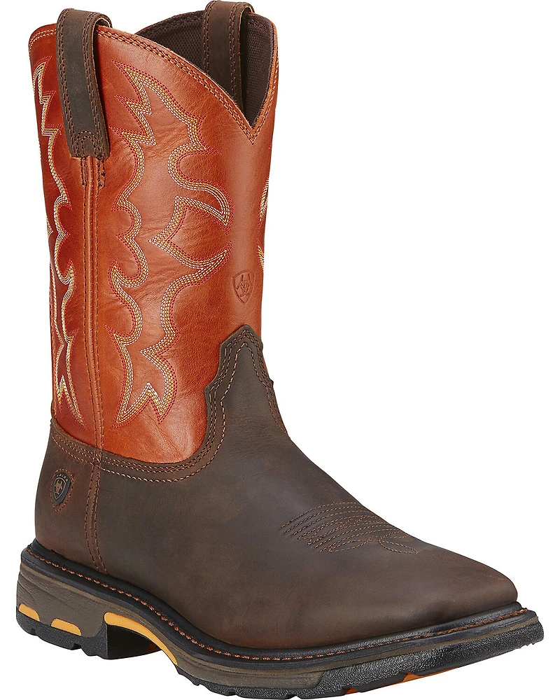 Ariat Men's WorkHog® Western Work Boots - Broad Square Toe