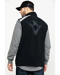 Hawx Men's Reflective Softshell Moto Work Vest